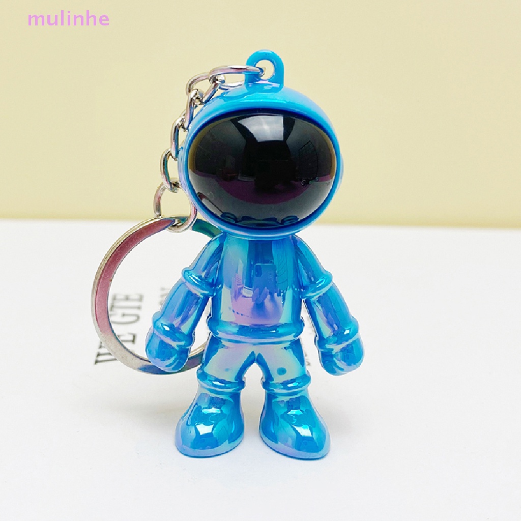 Móc Khóa Kim Loại Hình Phi Hành Gia 3D