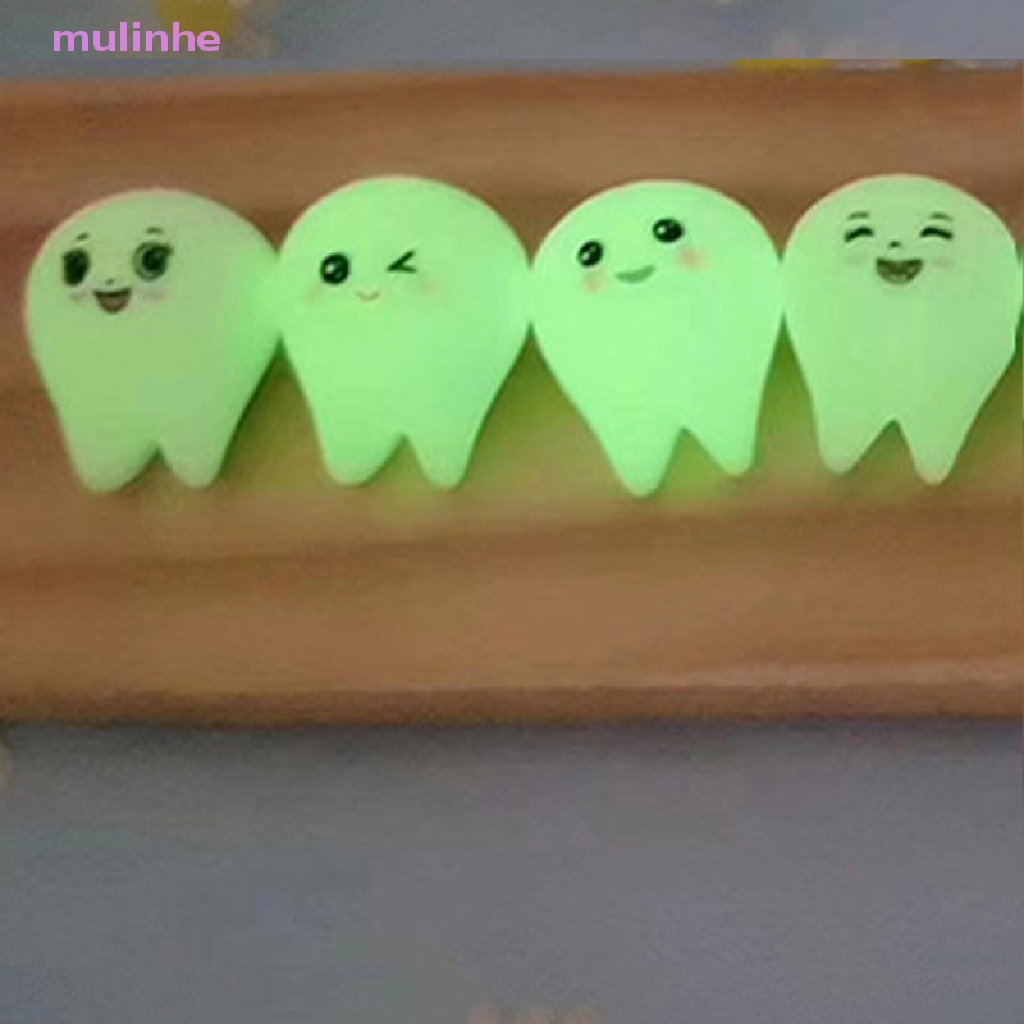 Set 5 Răng Nhựa Phát Quang Mini Dùng Để Trang Trí