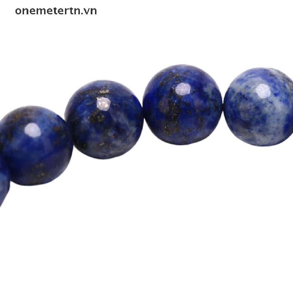 Vòng Tay Chuỗi Hạt Lapis Lazuli 8mm Co Giãn Dành Cho Nam Và Nữ