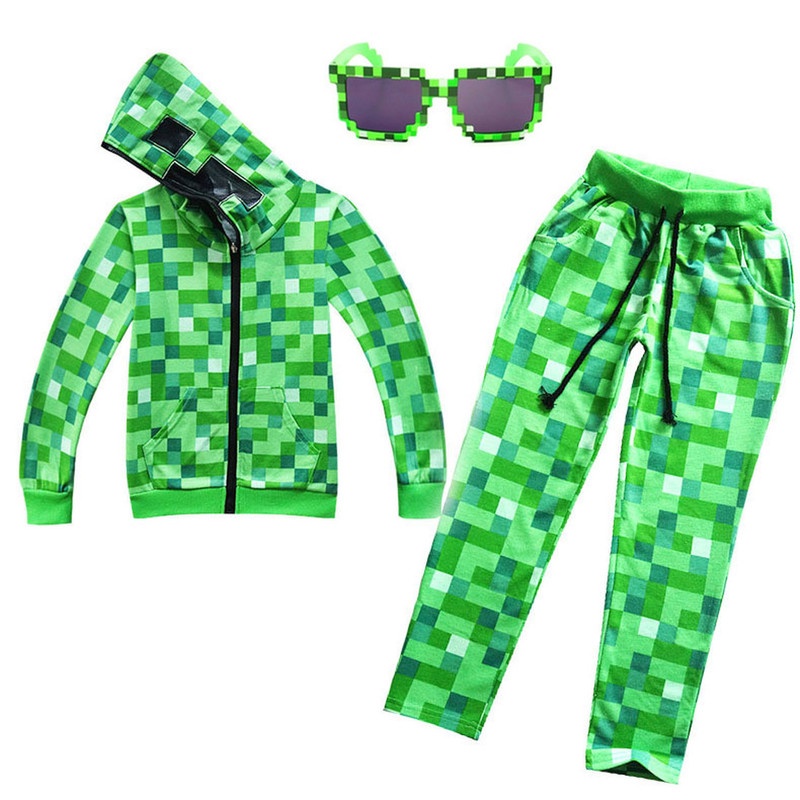 Bộ Đồ Hóa Trang Minecraft Độc Đáo Cho Bé Trai Gái