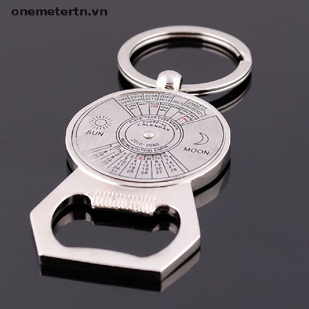 Onemetertn Móc Khóa Kiêm Đồ Khui Nắp Chai Màu Bạc 50 Năm