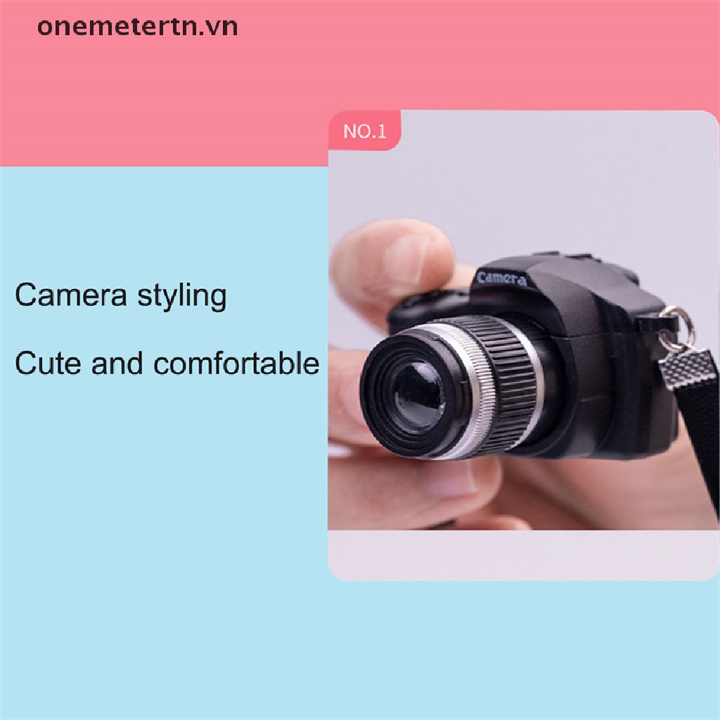 Móc Khóa Hình Camera Có Đèn LED Xinh Xắn