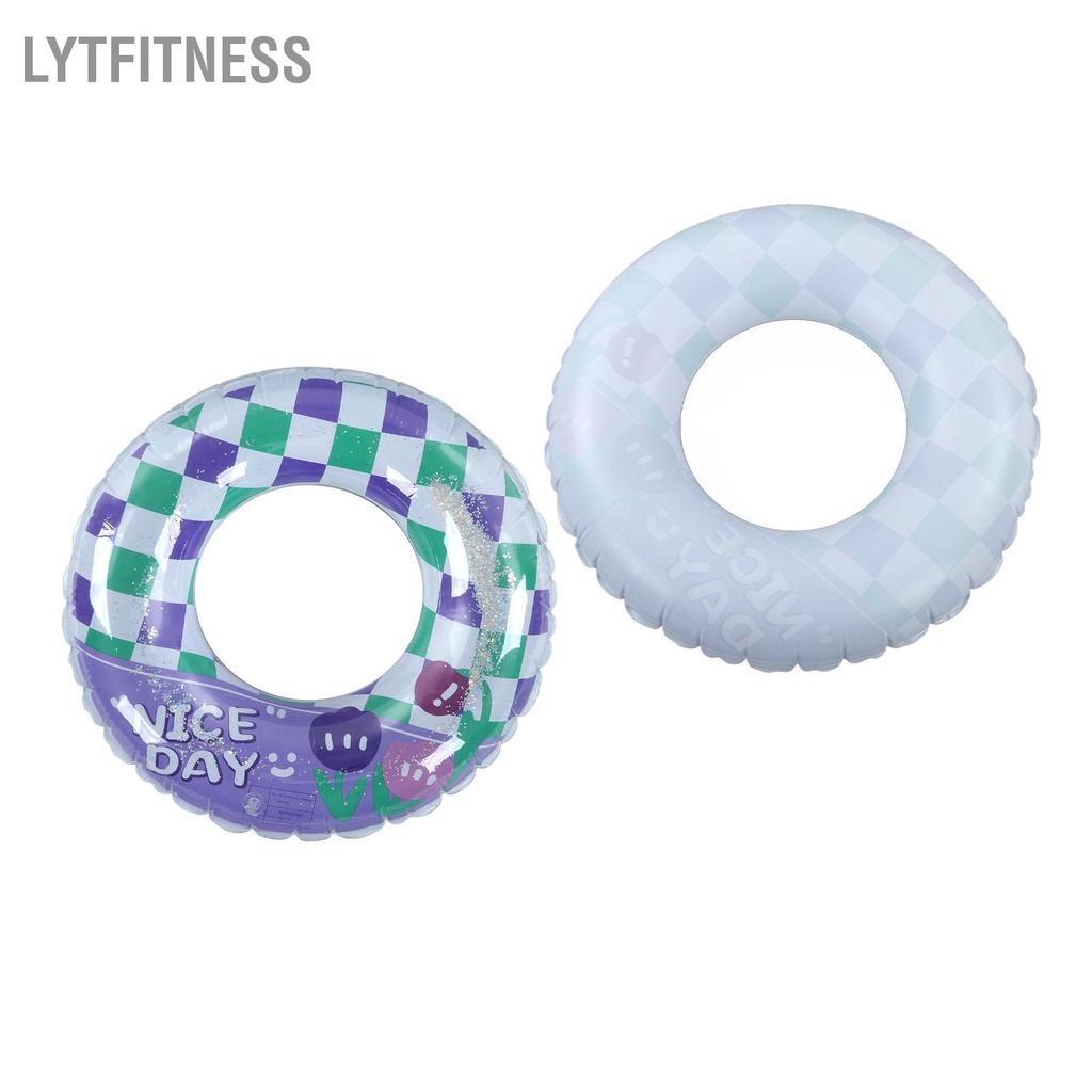 LYTFitness Vòng bơi PVC Mô hình lưới bơm hơi Phao Bể di động cho du lịch bãi biển