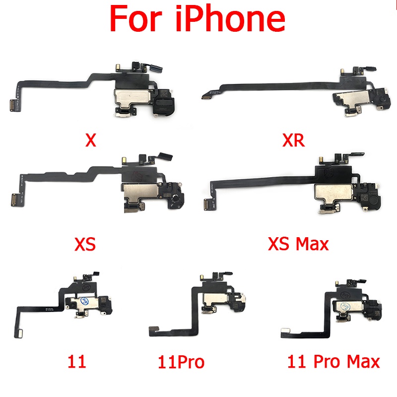 Cáp Flex Cảm Biến Ánh Sáng Thay Thế Loa Tai Nghe Cho iPhone X XR XS 11 Pro Max