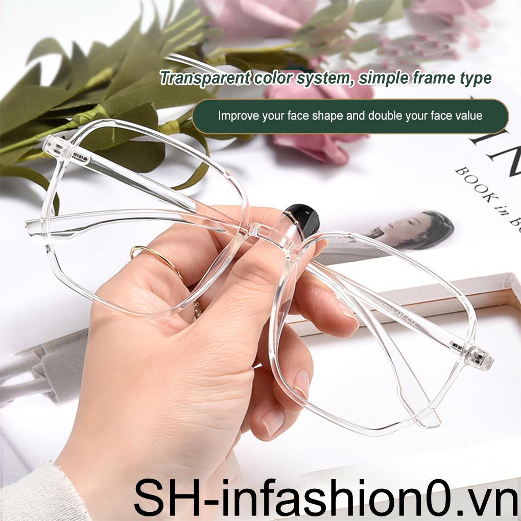 Mắt Kính Gọng Đơn Giản Trọng Lượng Nhẹ Có Thể Gập Lại Dành Cho Nam Nữ