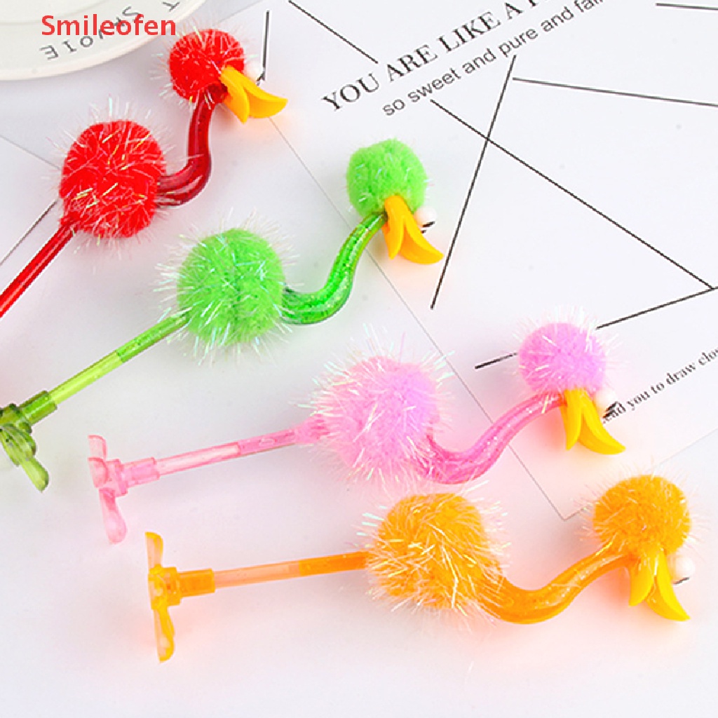 Bút Bi Họa Tiết Đà Điểu Hoạt Hình Mực Xanh Dương Sáng Tạo Cho Học Sinh / Văn Phòng