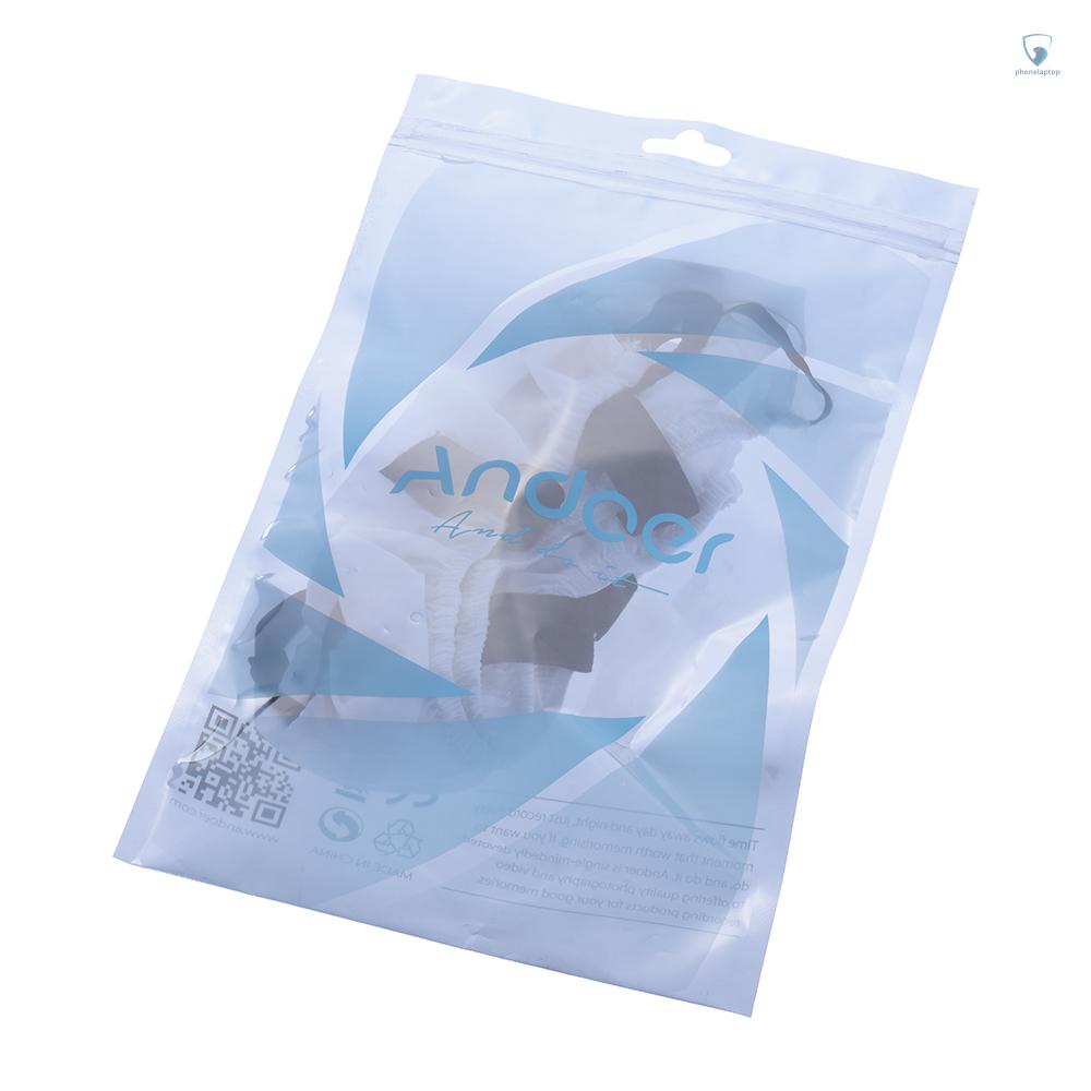 Đèn Flash Chụp Ảnh Andoer LA-650B LA-650D FA-75D FA-75C Và Bất Kỳ Vòng Nhẫn 18 &quot;