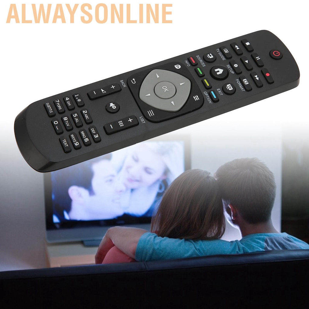 Alwaysonline Replacement TV Remote Control For 47PFH4109/88 32PHH4009 40PFH4009