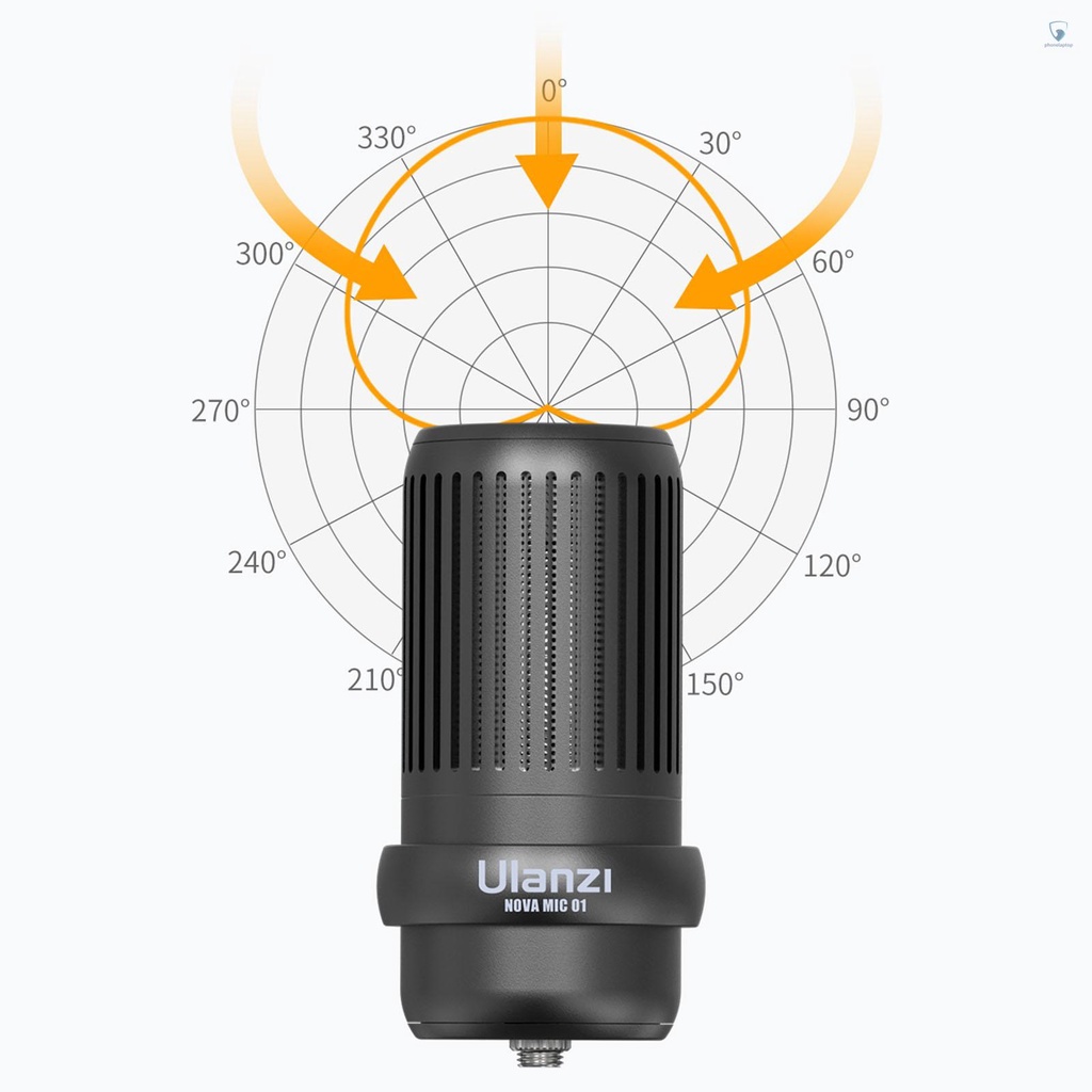 Micro Ulanzi NM-01 Nova Mic01 Giắc Cắm 3.5mm Chuyên Dụng Cho Điện Thoại DSLR Camera Kính Chắn Gió 3.5mm TRS &amp; TRRS