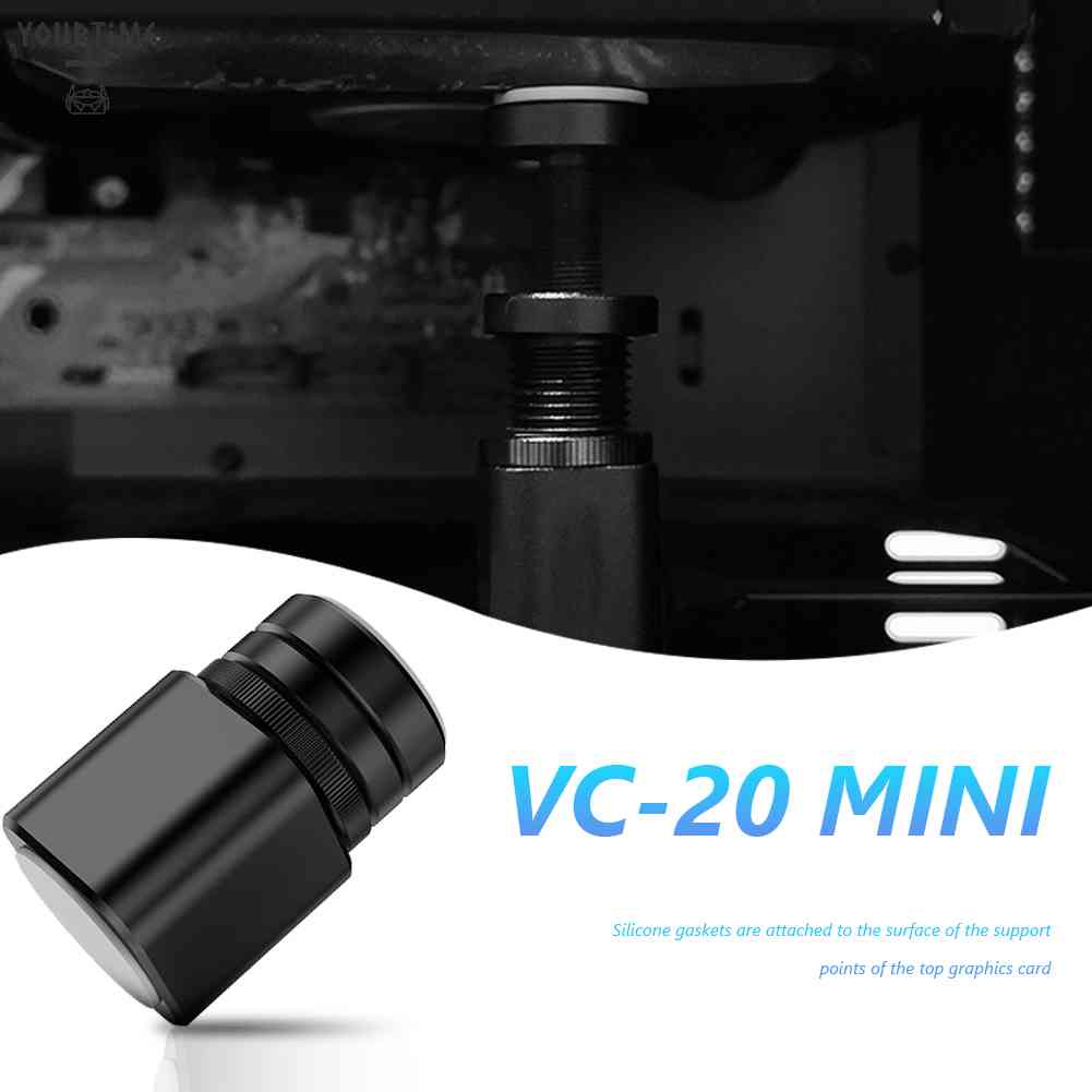 Bộ Giá Đỡ Card Đồ Họa MINI VC-20 Bằng Hợp Kim Màu Đen Cho ITX + MATX