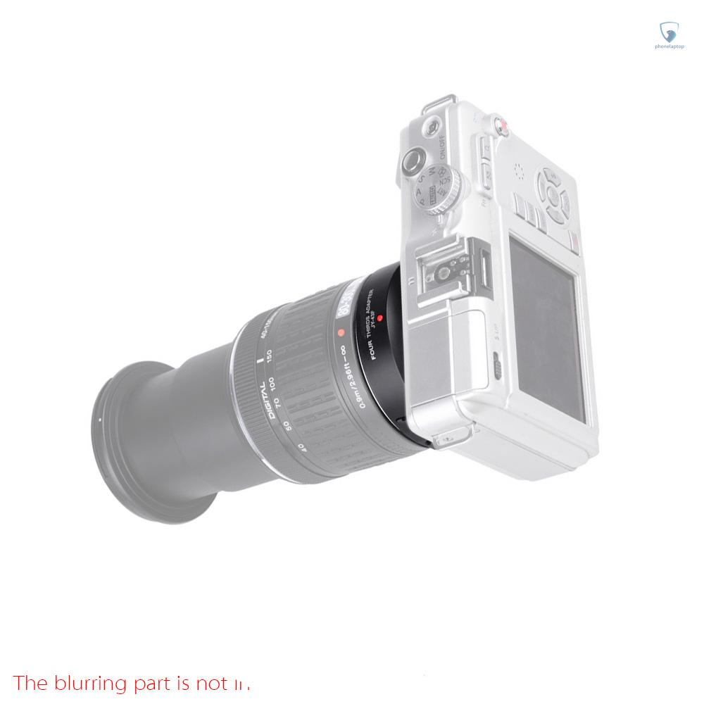Ngàm Chuyển Đổi Ống Kính 4 / 3 Sang Micro M4 / 3 Cho Máy Ảnh Olympus E-PL1 PL2 PL3 E-P1 Panasonic G3 DSLR