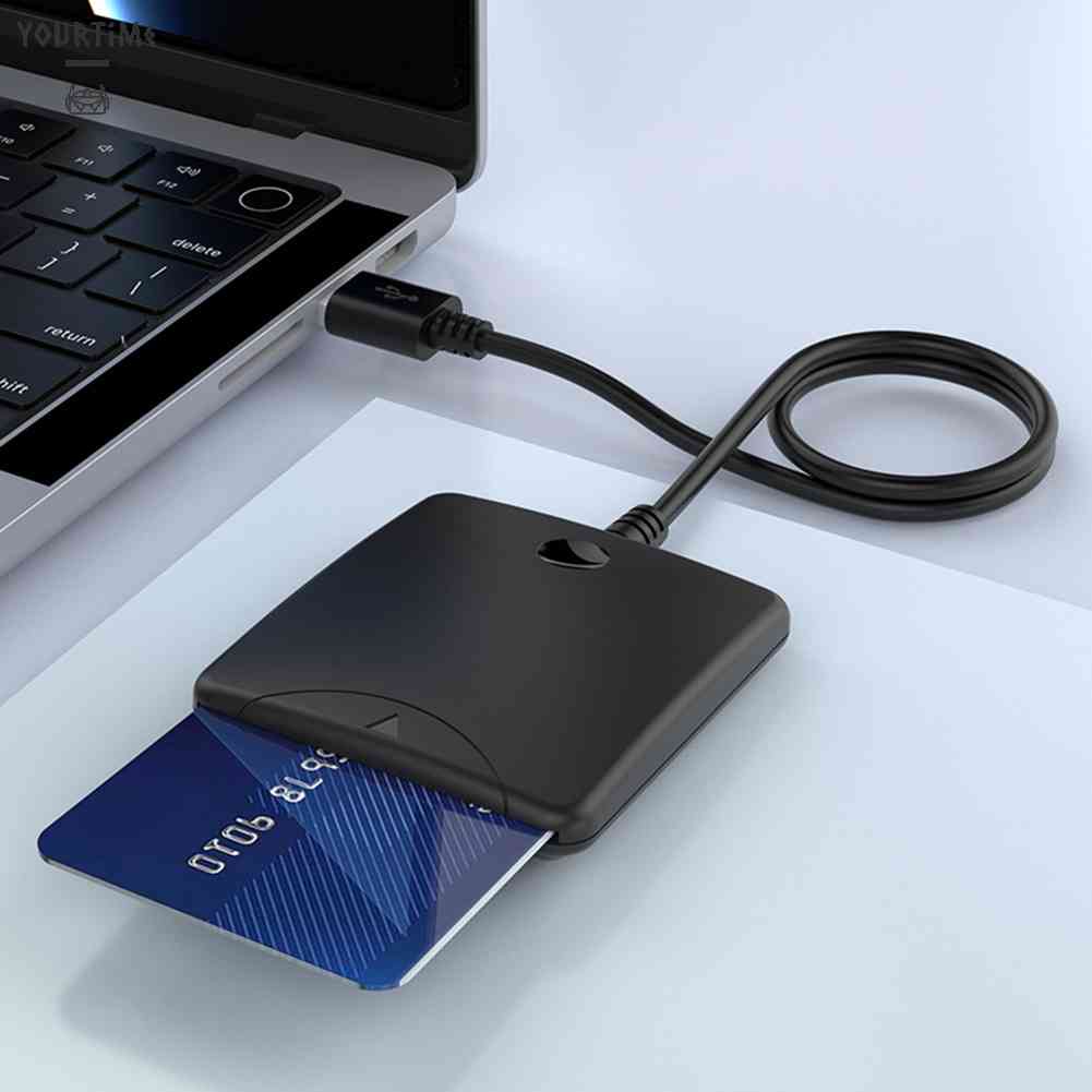 Đầu Đọc Thẻ Nhớ Thông Minh Usb 2.0 IC / ID / SIM Nhỏ Gọn Tiện Dụng
