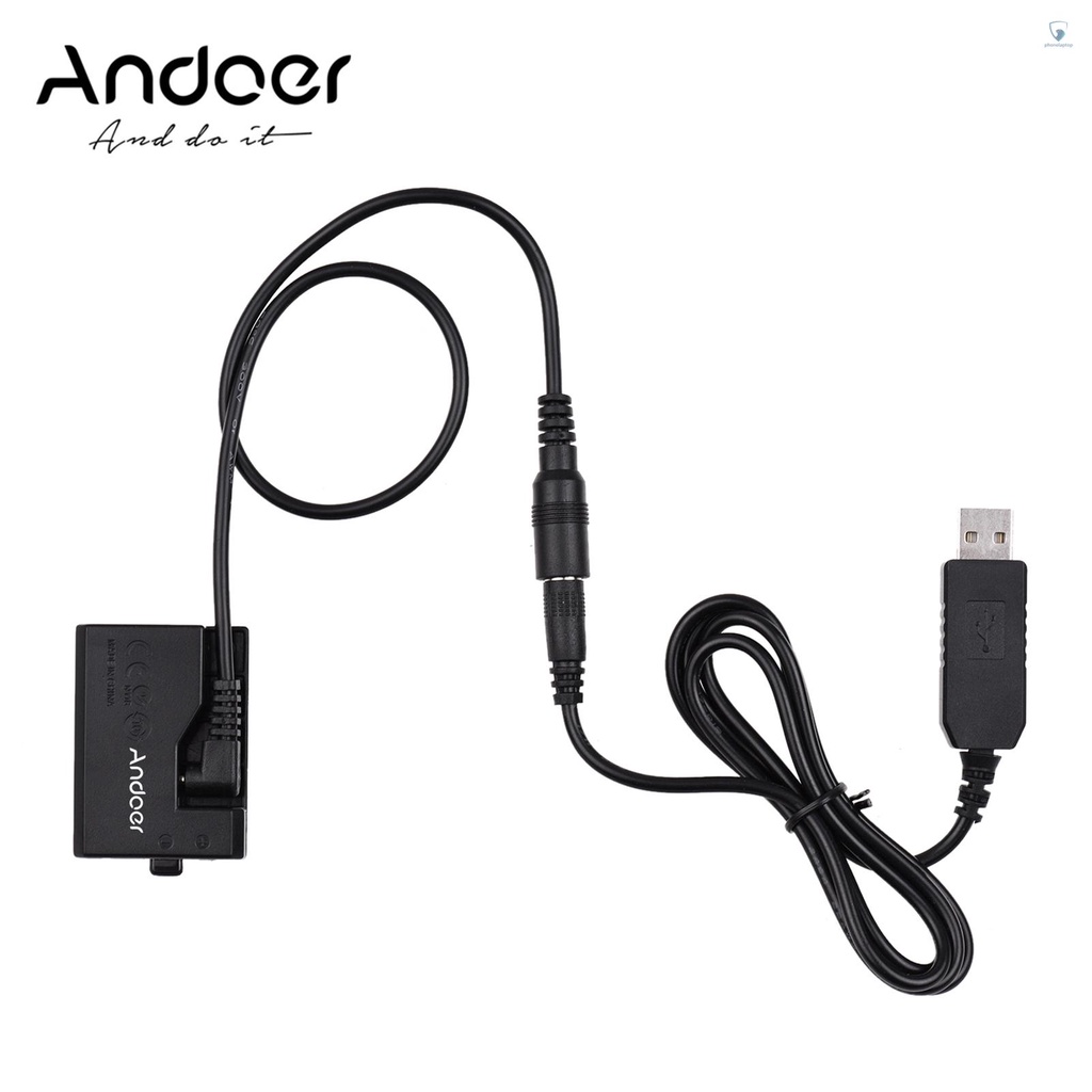 Đầu Nối Pin Andoer ACK-E10 5V Tương Thích Với EOS Rebel T3 / T5 / T6 / T7 / T100 / Kiss X50 / Kiss X70 / 1100D / 1200D / 1300D / 2000D / 400D / 400D / 400D / 100D