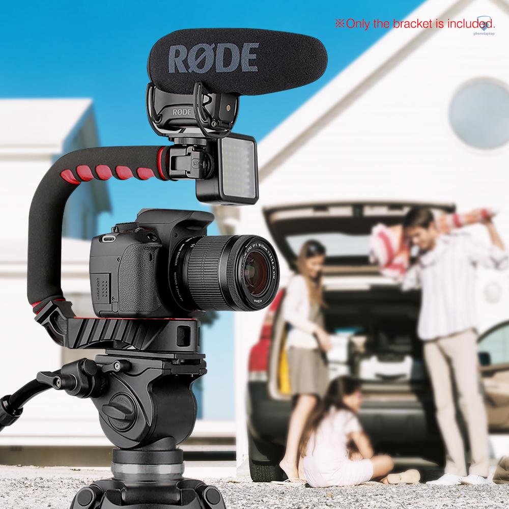 Tay Cầm Chống Rung Ulanzi U-Grip PRO U Với Ốc Vít 1 / 4 Inch Cho Máy Ảnh DSLR SLR Camera DV