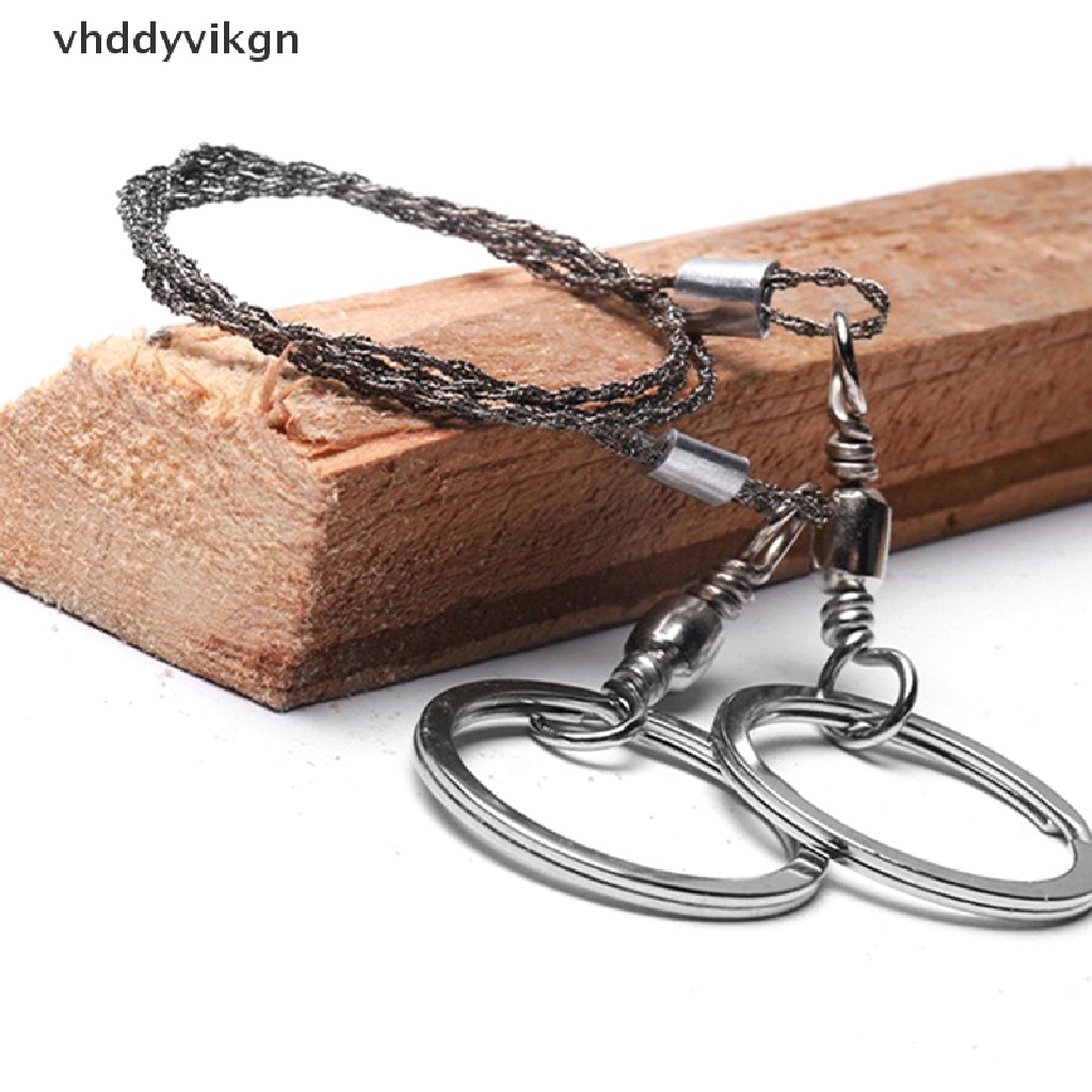 Cưa Dây Khẩn Cấp Gọn Nhẹ Với Tay Cầm Xoay Được Tiện Dụng Khi Đi Cắm Trại / Leo Núi