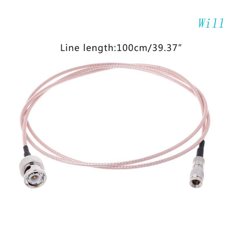 Dây Cáp Kết Nối Chuyển Đổi DIN 1.0 / 2.3 Mini BNC Sang BNC RG179 Cho SDI 75ohm