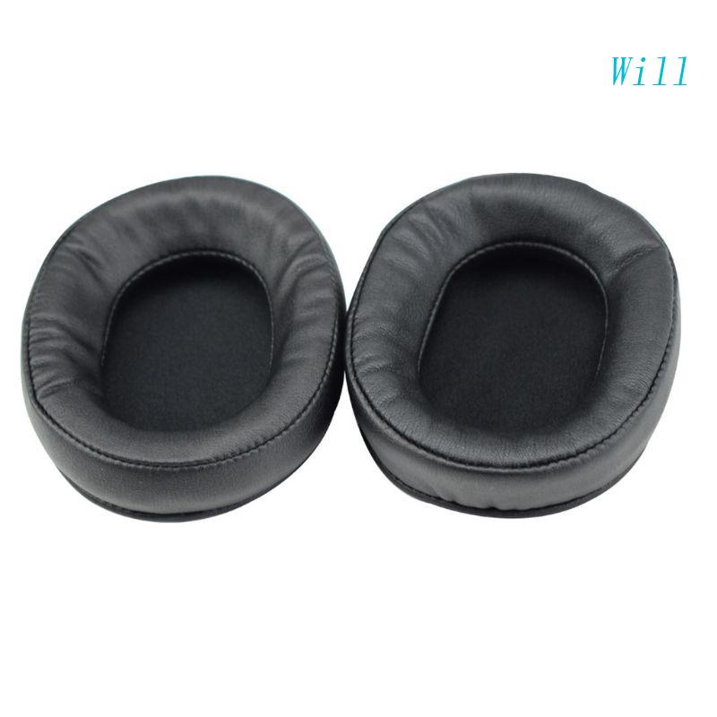 1 Cặp Đệm Bọc Bảo Vệ Tai Nghe Technica ATH WS1100 ATH-WS1100 Bằng Memory Foam Màu Đen