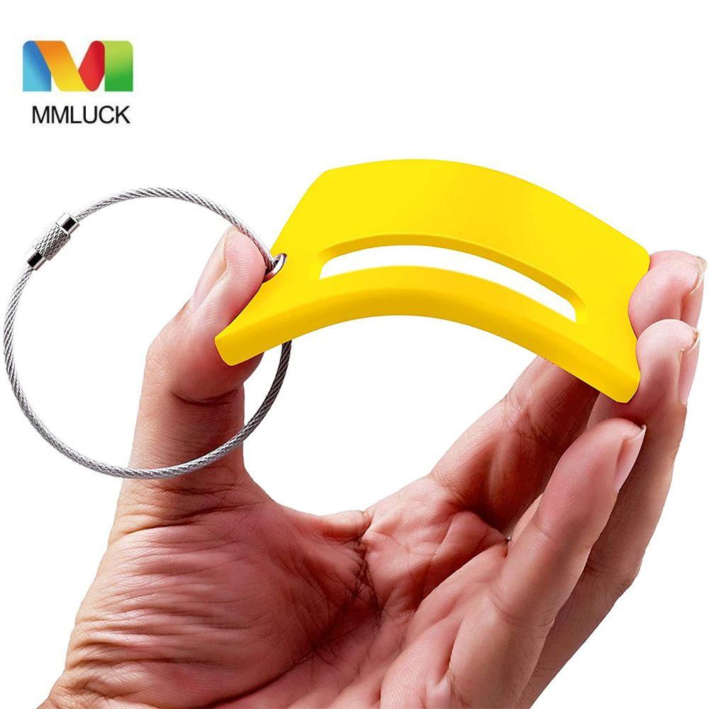 Mmluck Thẻ Hành Lý Bằng Silica gel Có Thể Uốn Cong Siêu Bền