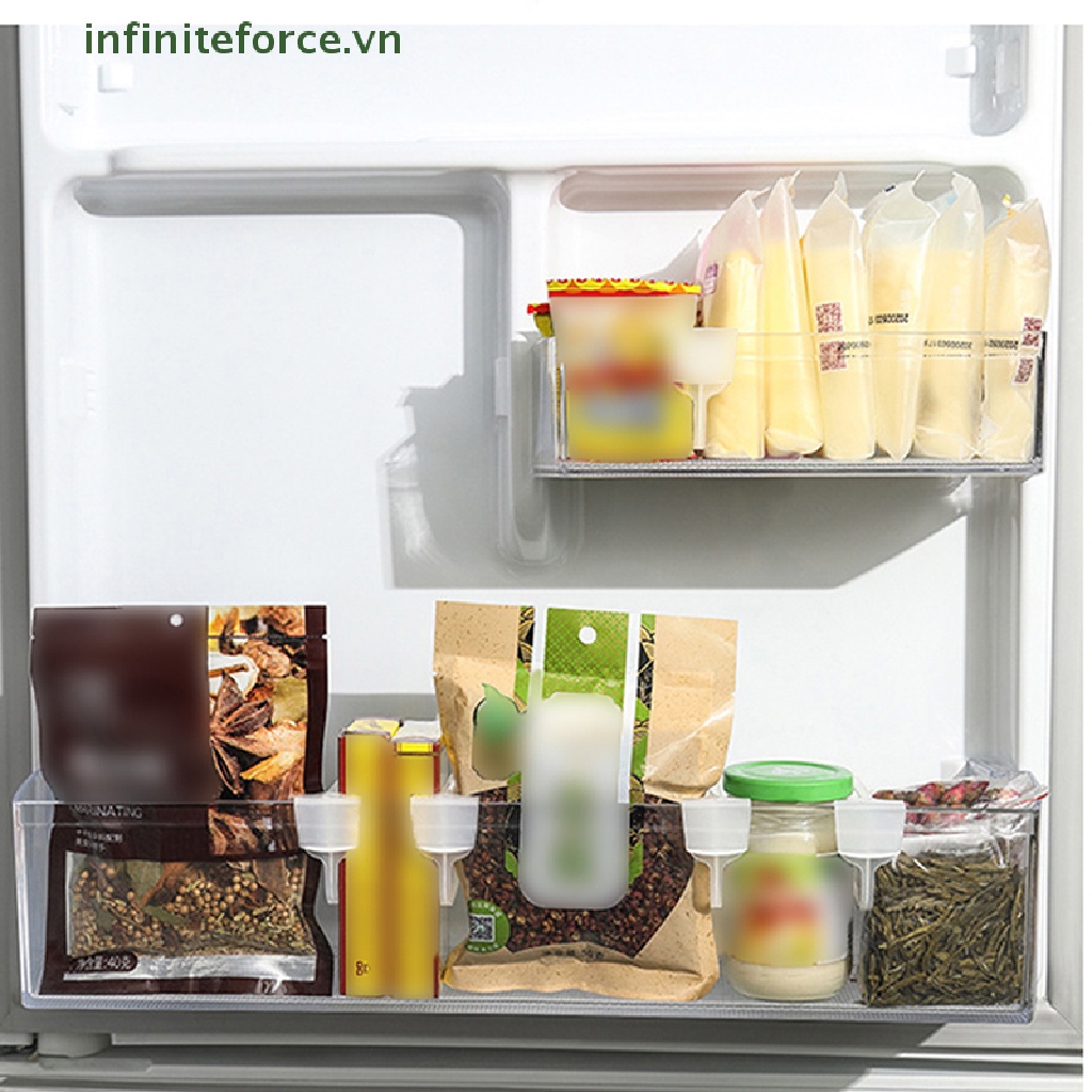 Kẹp Nhựa Chia Ngăn Tủ Lạnh / Cửa Tủ Lạnh Đa Năng