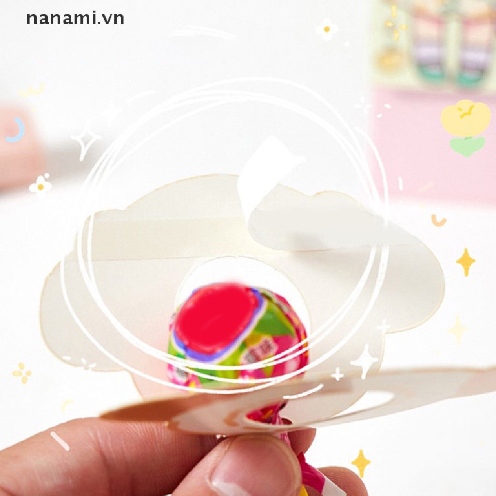 Bộ 10 Thẻ Kẹo Mút / Kẹo Mút / Gấu / Vịt Dễ Thương Dùng Trang Trí Tiệc Tùng