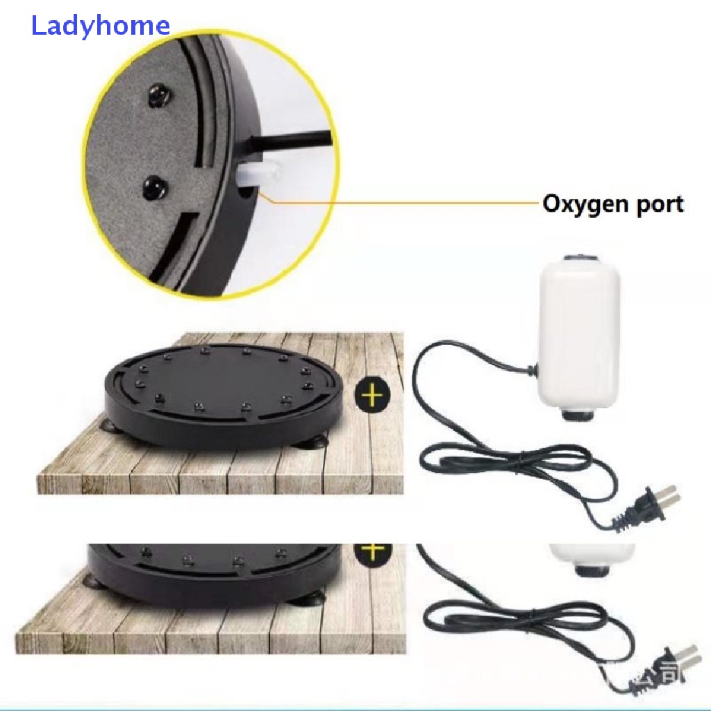 Đá Sủi Bọt Khí Có Đèn LED Nhiều Màu Sắc Dùng Trang Trí Bể Cá