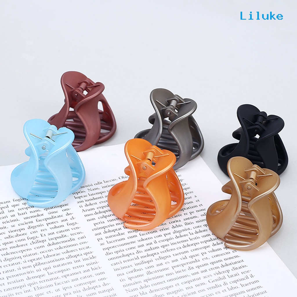 Kẹp Tóc Dạng Móng Vuốt Màu Sắc Thời Trang