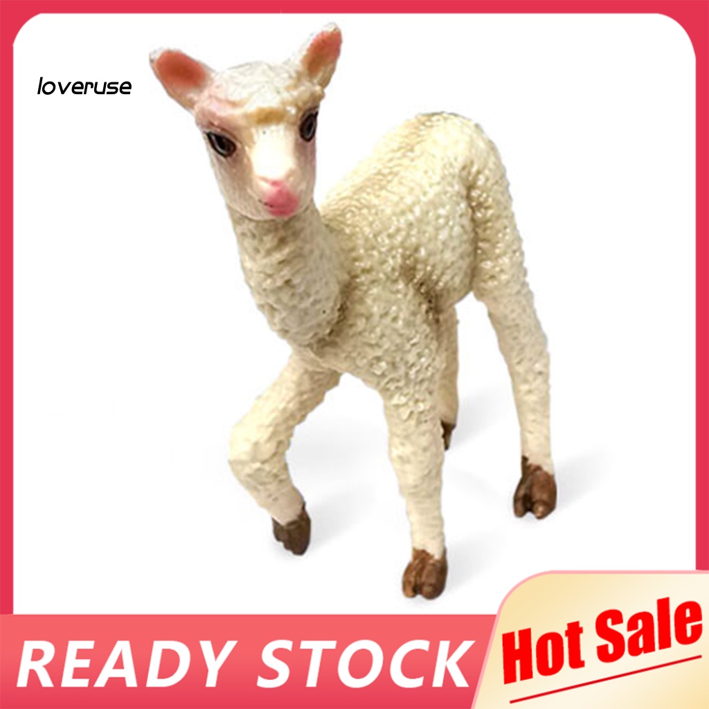 Mô Hình Lạc Đà Alpaca Đồ Chơi Handmade