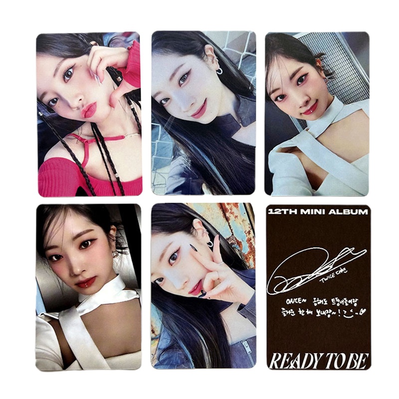 Set 5 Tấm Ảnh Lomo Card Nhóm Nhạc Kpop TWICE