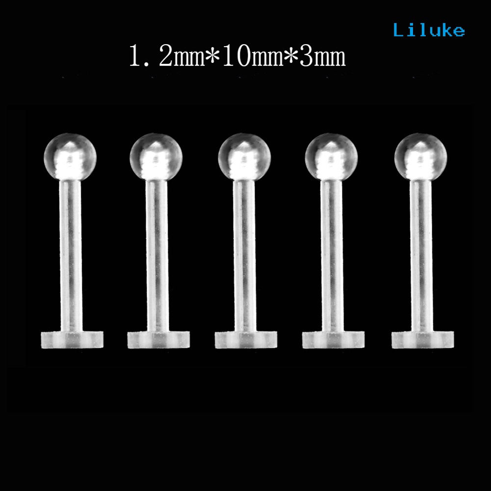 Set 5 Khuyên Đeo Mũi, Tai, Môi Chuyên Dụng