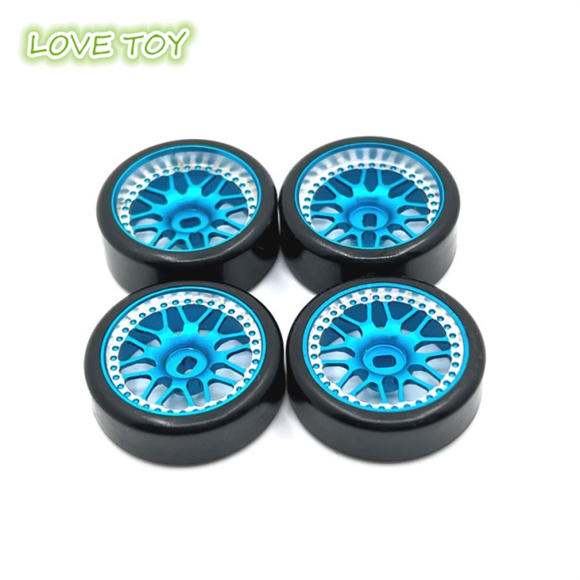 Bánh Xe 27mm Bằng Kim Loại Cho Xe Điều Khiển Từ Xa Wltoys Mosquito Car Kyosho 1 / 28