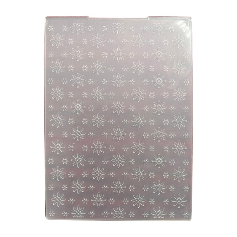 Khuôn Cắt Giấy Làm Từ Nhựa Hình Hoa 3D Trang Trí Scrapbook