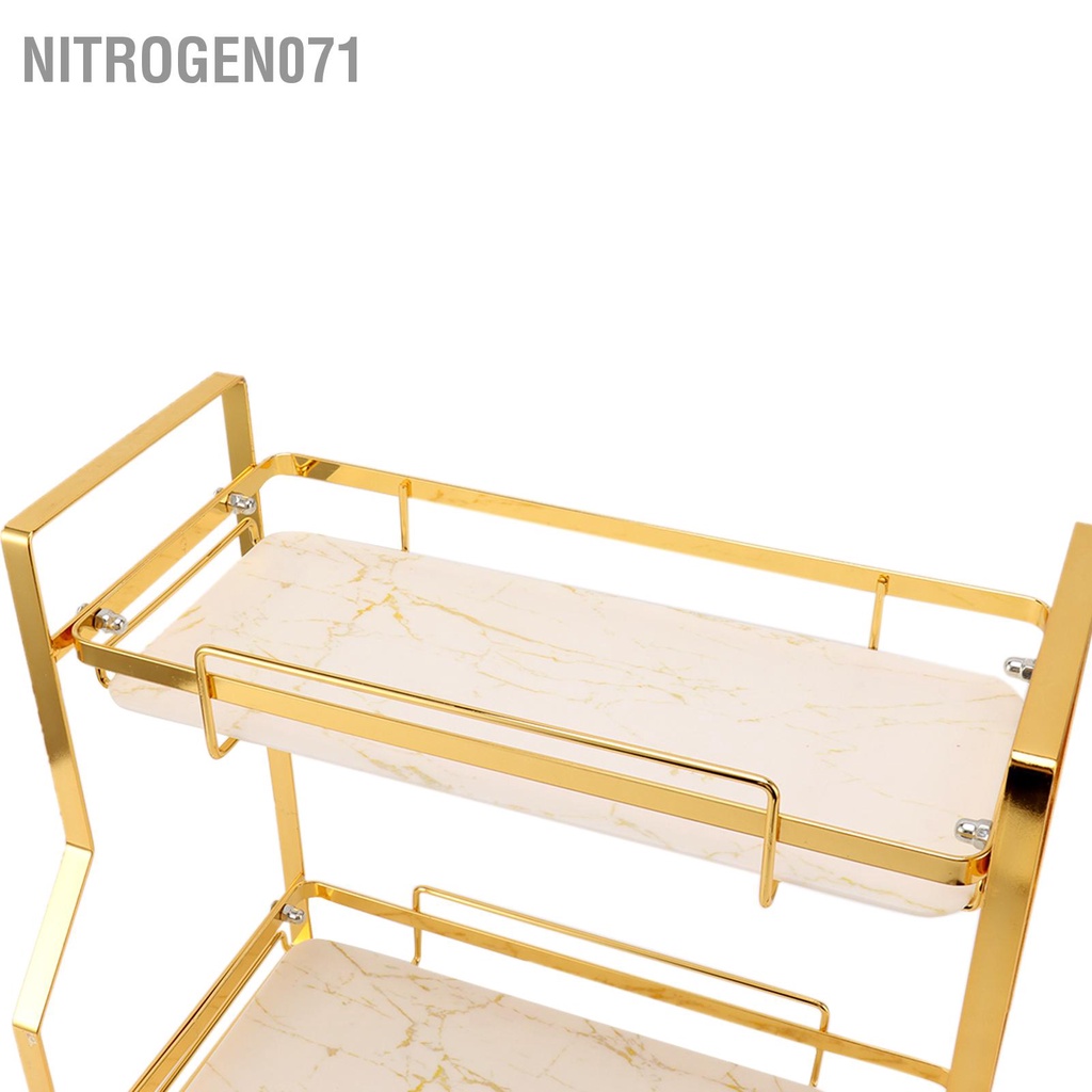 Nitrogen071  Giá Đứng Nhà Tắm Xả Đồ Treo Tường Góc Người Tổ Chức Cho Phòng Khách Ngủ Bếp Trắng Và Vàng