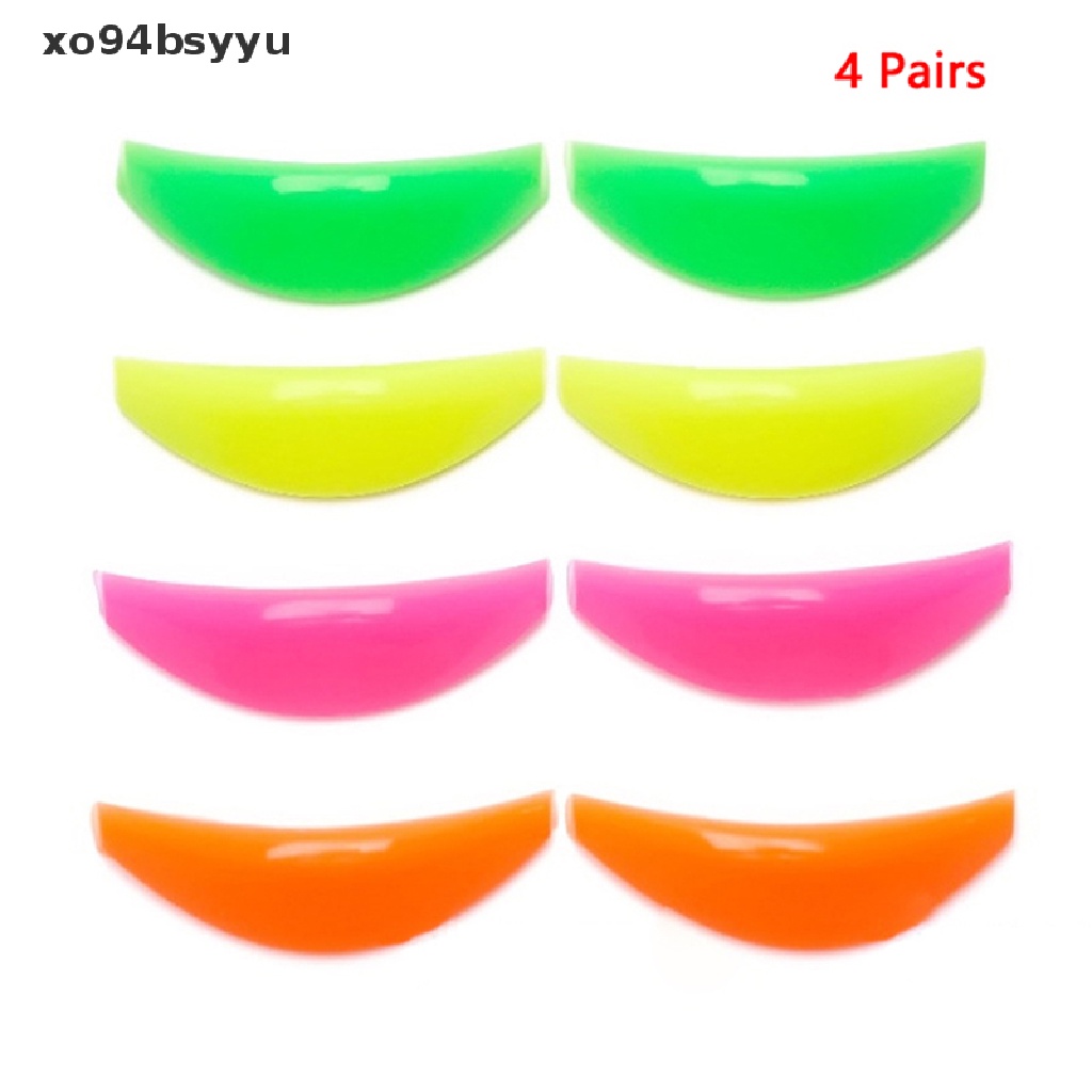 Set 4 Cặp Đệm Silicone Xo94Bsyu Uốn Cong Lông Mi Tái Sử Dụng Tiện Lợi