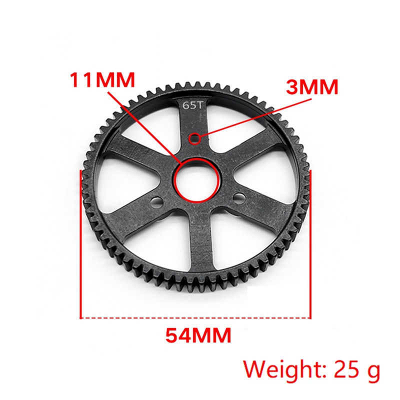 Bánh Răng Kim Loại 65T Cỡ Lớn S Cho Traxxas SUMMIT