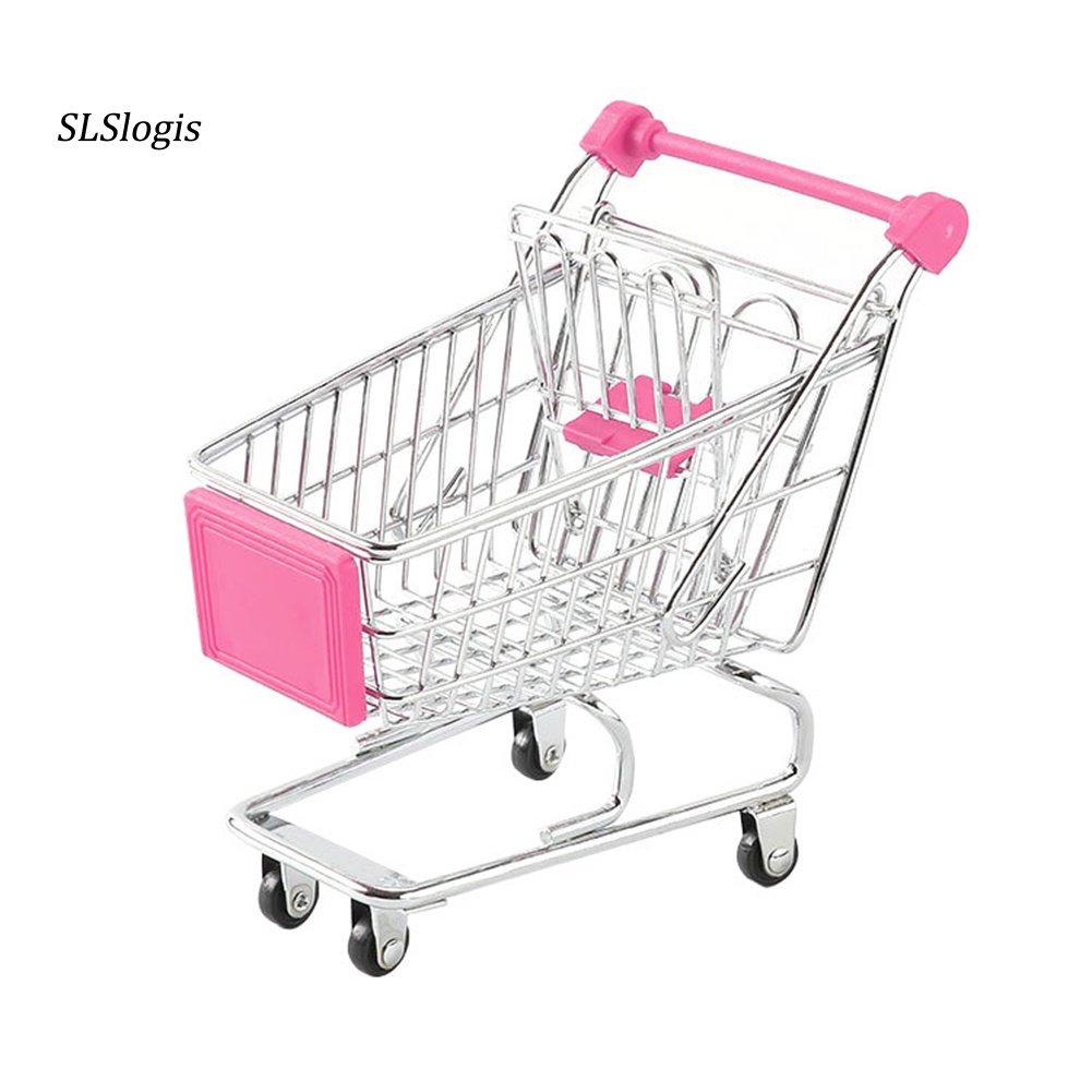 Xe Đẩy Siêu Thị Mini Đồ Chơi Dành Cho Chim Vẹt Chuột Hamster