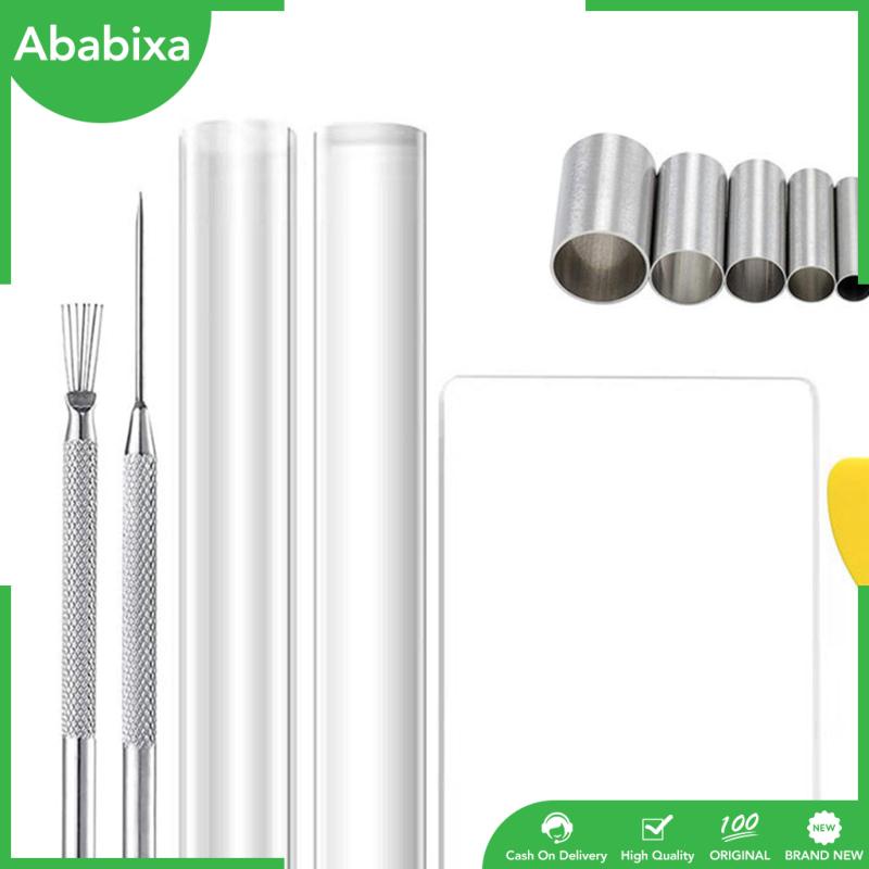 Bộ 13 Dụng Cụ Cây Lăn Cắt Đất Sét Bằng Acrylic