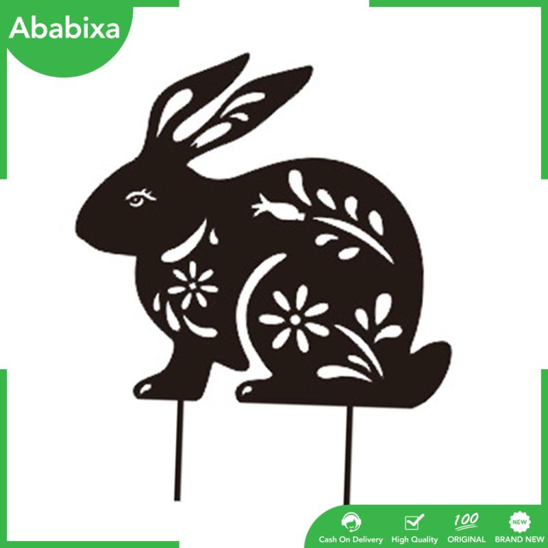 [Ababixa] Tượng Thỏ Điêu Khắc Trang Trí Vườn / Lễ Phục Sinh