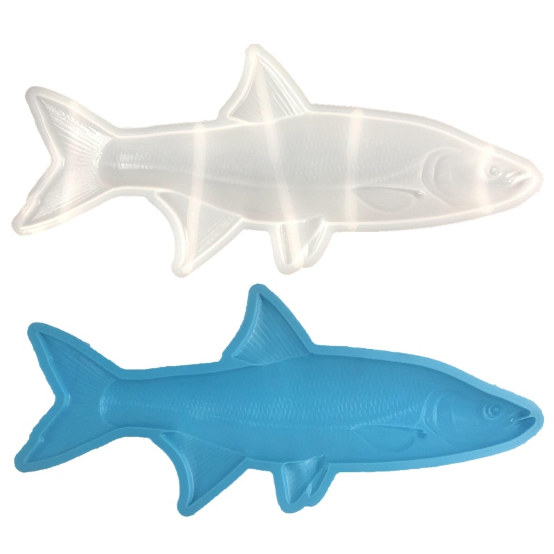 Khuôn Silicone Tạo Hình Cá Mập Biển Treo Tường Trang Trí DIY