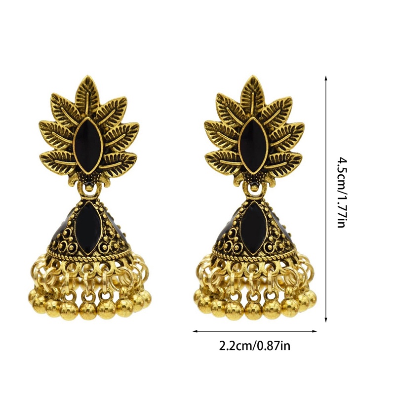 Khuyên Tai Tua Rua Phong Cách Vintage Ấn Độ