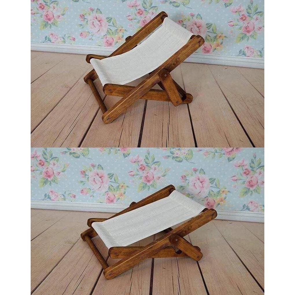 Ghế Bập Bênh Mini Dễ Thương Chống Trượt Dùng Làm Đạo Cụ Chụp Ảnh Cho Bé Sơ Sinh