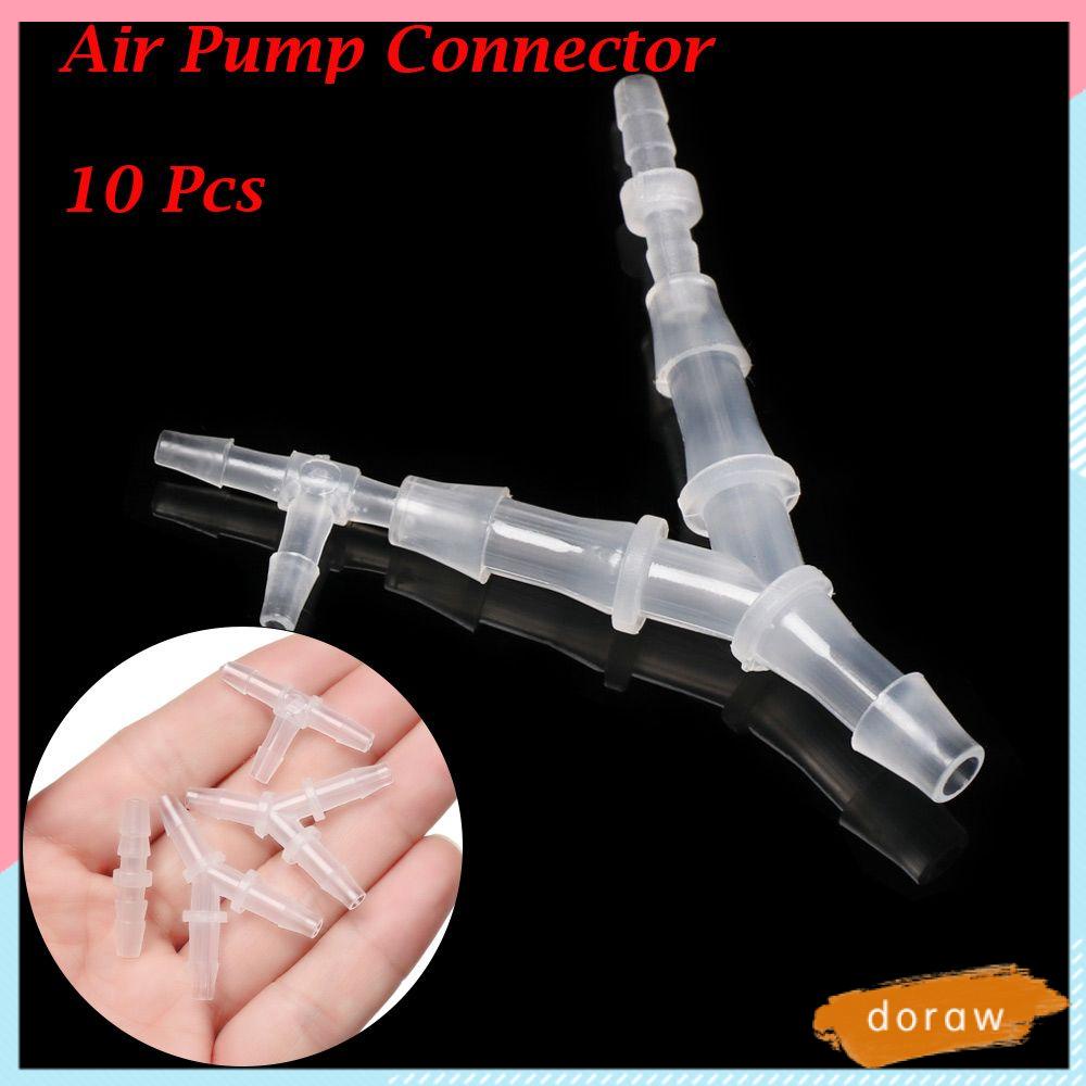 Set 10 Đầu Nối Ống Bơm Khí Hình Chữ Y 3 Chiều Thiết Thực Dành Cho Bể Cá / Sân Vườn