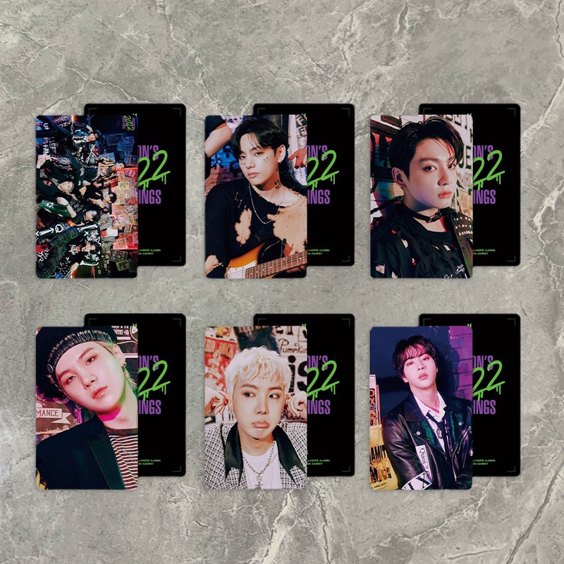 Set 3 8 Tấm Ảnh Lomo Card Nhóm Nhạc Bts 2022
