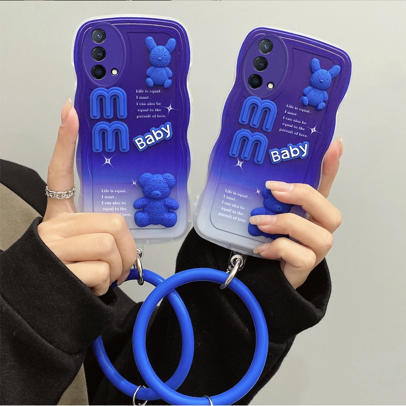 Ốp lưng Oppo A95 4G ốp Oppo A74 4G Ốp Lưng Có Dây Đeo BảO Vệ Cho Oppo A95 4G Oppo A74 4G
