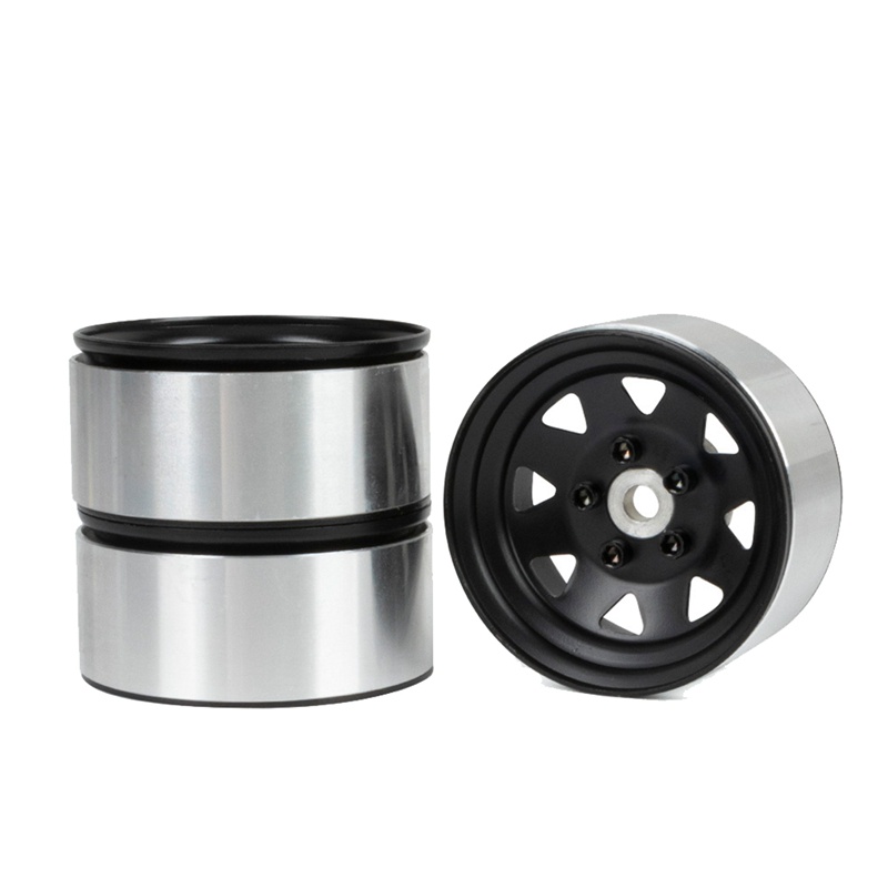 Set 4 Vành Bánh Xe 1.0 Bằng Kim Loại Dành Cho Xe Điều Khiển Từ Xa SCX24 SCX24