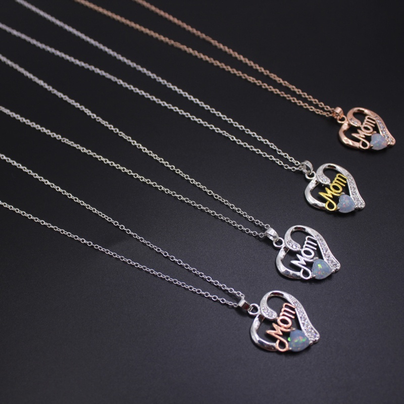 Vòng cổ Mặt Trái Tim Phong Cách Châu Âu