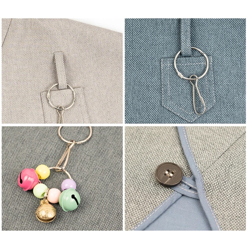 Lucky Áo Choàng Kiêm Tã Lót Chân Đứng Chống Trầy Xước Bảo Vệ Chống Chim Chó Mèo