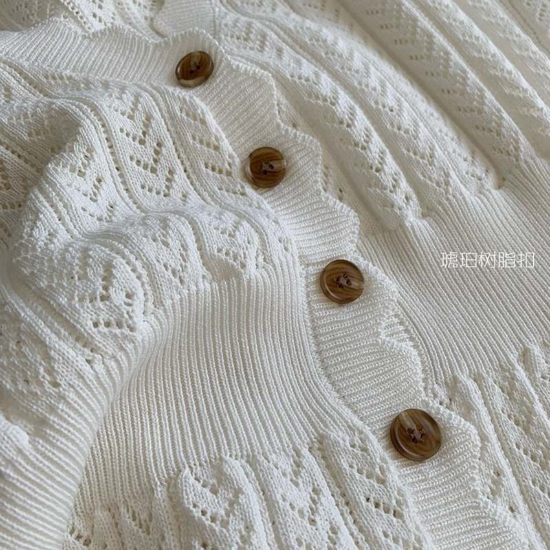 Đầm Cardigan Dệt Kim Mỏng Cổ Chữ V Dáng Ôm Phong Cách Hàn Quốc Thời Trang Mùa Hè Cho Nữ