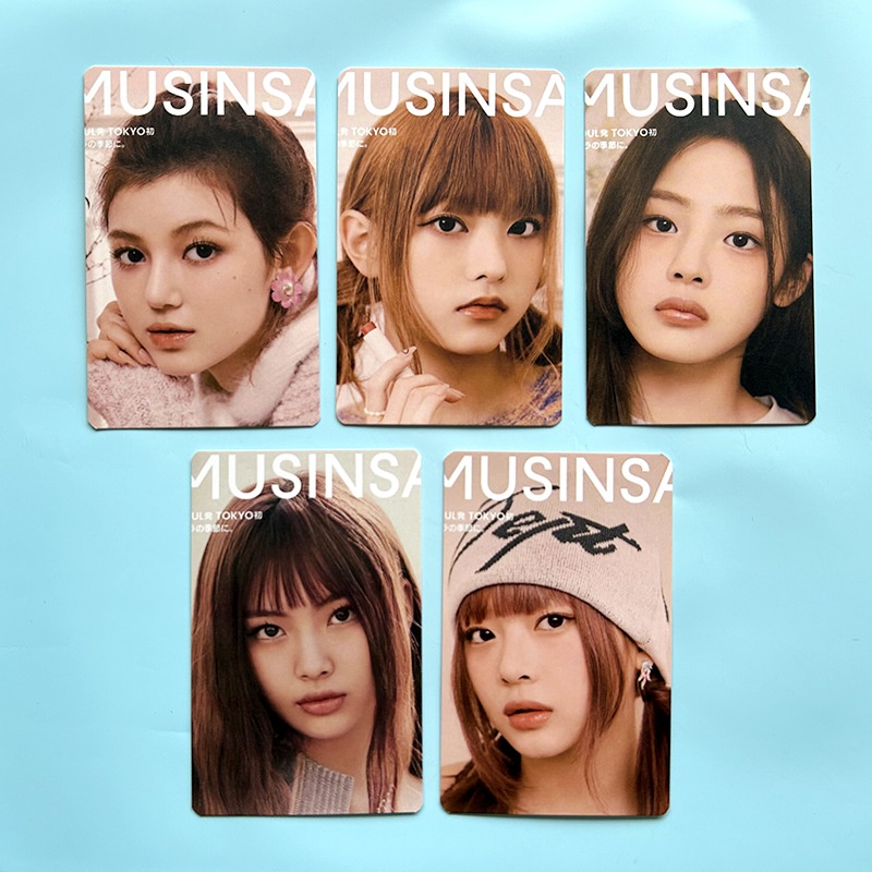Bộ Sưu Tập Thẻ Bài Tạp Chí Nhóm Nhạc Kpop NewJeans
