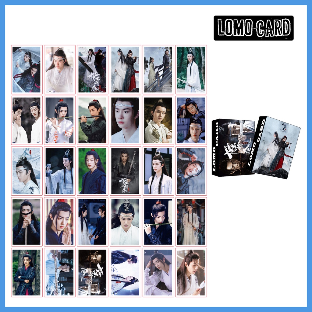 Hộp 30 Ảnh Lomo Card XIAO ZHAN WANG YIBO