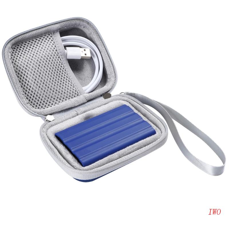 Túi Đựng Bảo Vệ Ổ Cứng Ngoài SSD IWO T7 Bằng EVA Cứng Trong Túi Khí Mềm Nhẹ